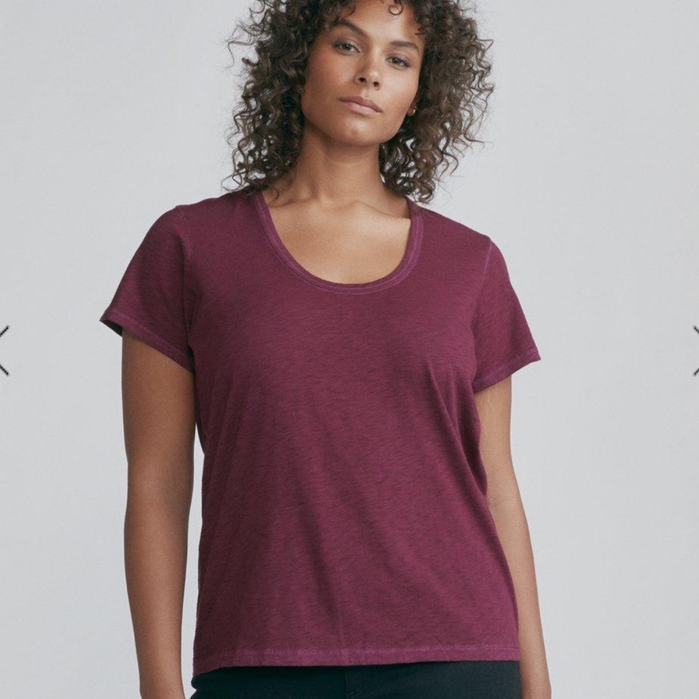 Rag and bone U neck tee
